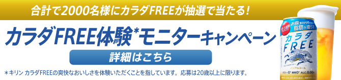 カラダfree ノンアルコール飲料 商品情報 キリン