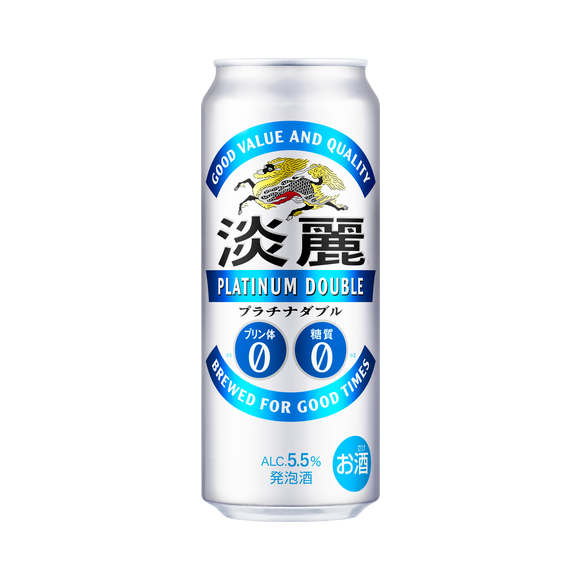 淡麗プラチナダブル 350ml 缶（発泡酒）｜商品・品質情報（お酒）｜キリン