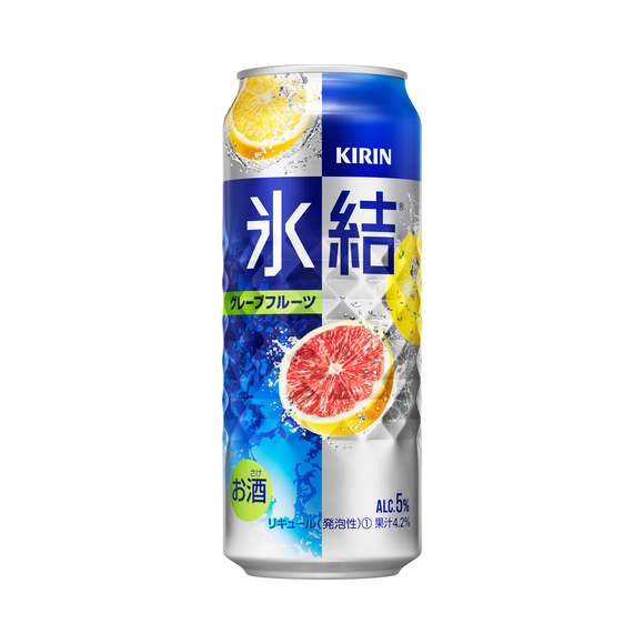 キリン 氷結® グレープフルーツ 500ml 缶（お酒）｜商品・品質情報（お