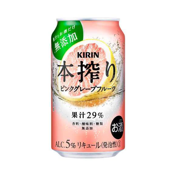 キリン 本搾り チューハイ ピンクグレープフルーツ 350ml 缶 お酒 商品 品質情報 チューハイ カクテル 商品情報 キリン