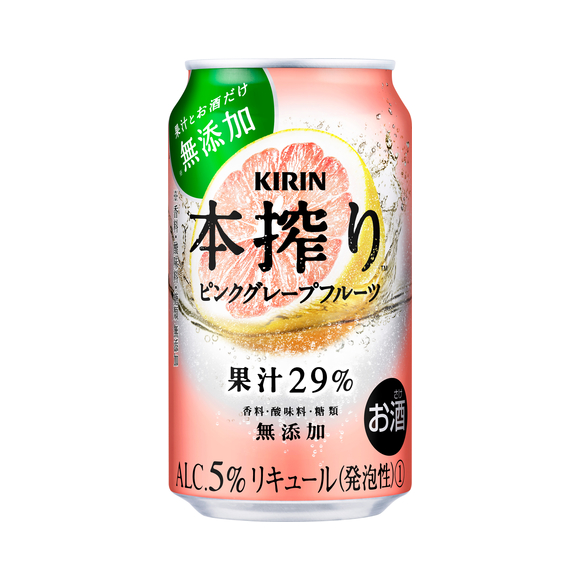 キリン 本搾り チューハイ ピンクグレープフルーツ 350ml 缶 お酒 商品 品質情報 チューハイ カクテル 商品情報 キリン