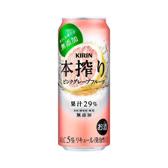 キリン 本搾り チューハイ ピンクグレープフルーツ 500ml 缶 お酒 商品 品質情報 チューハイ カクテル 商品情報 キリン