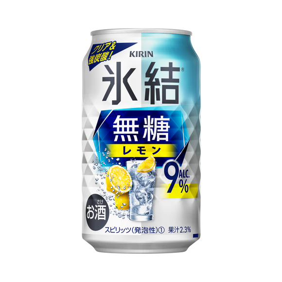 キリン 氷結®無糖 レモン ALC.9% 350ml 缶（お酒）｜商品・品質情報 