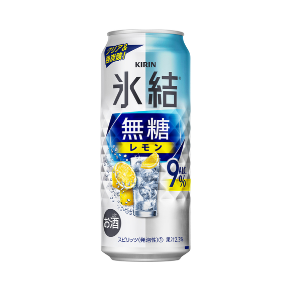 キリン 氷結®無糖 レモン ALC.9% 500ml 缶（お酒）｜商品・品質情報