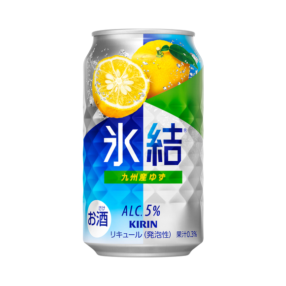 キリン 氷結® 九州産ゆず 350ml 缶（お酒）｜商品・品質情報（お酒）｜キリン