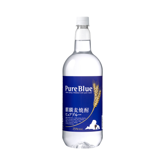 ２５度 麒麟麦焼酎 ピュアブルー 1500ml ＰＥＴ｜商品・品質情報（お酒